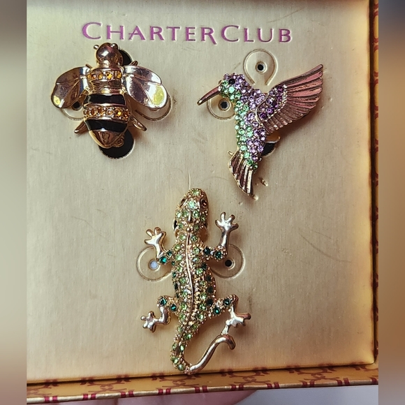 Three Animal Brooch Pins *A7 - Picture 1 of 8